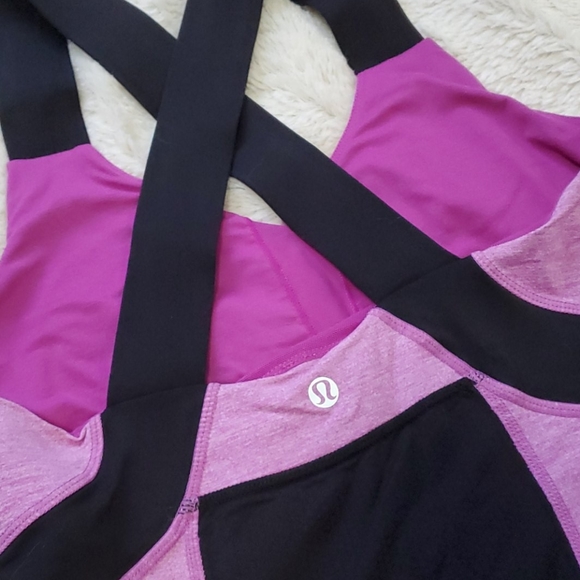 Lululemon Push Your Limits Racerback Tank 6 Built In Bra - Picture 3 of 6